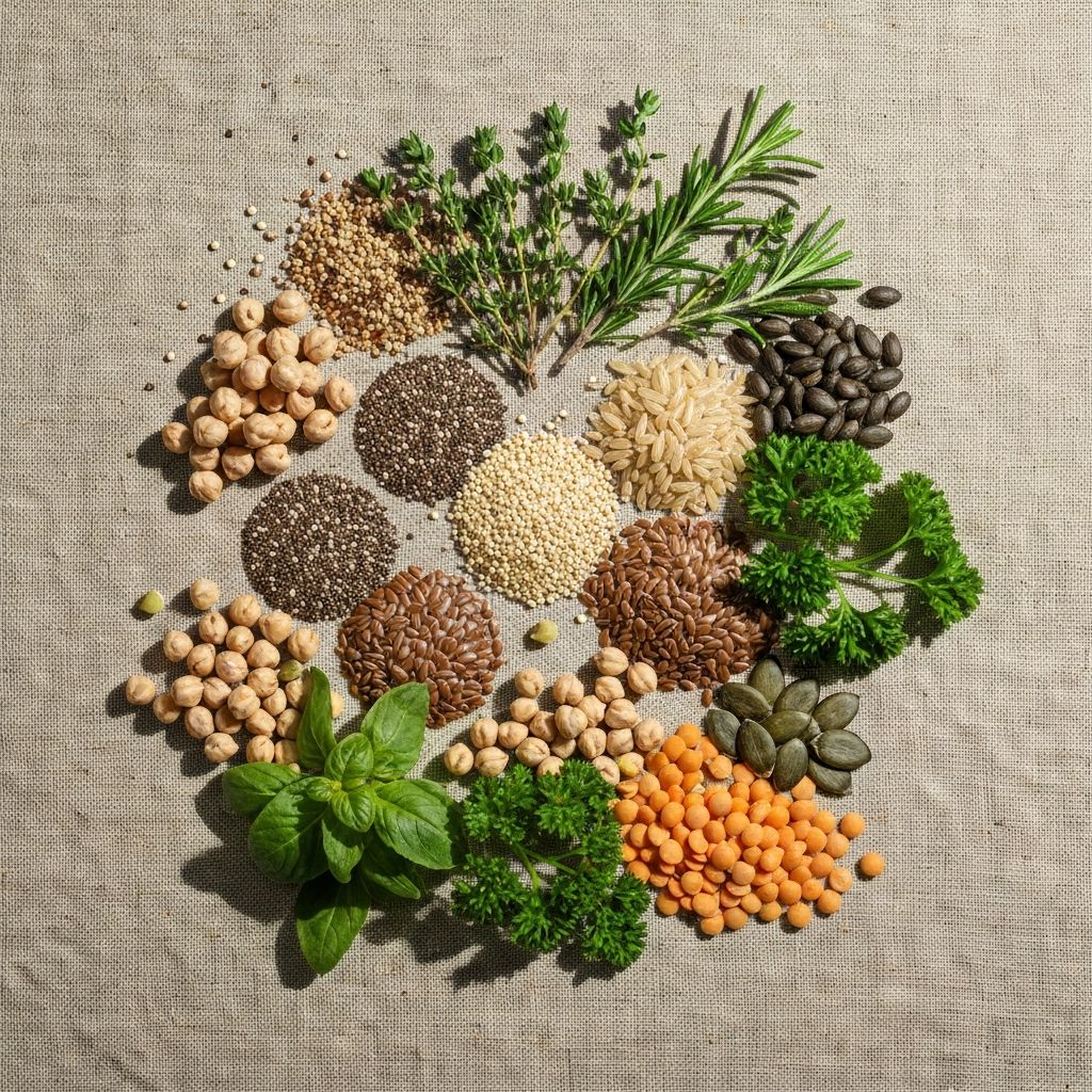 Diverse plant-based nutrition