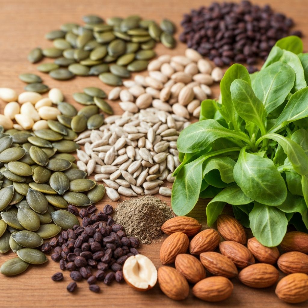 Mineral-rich plants and seeds